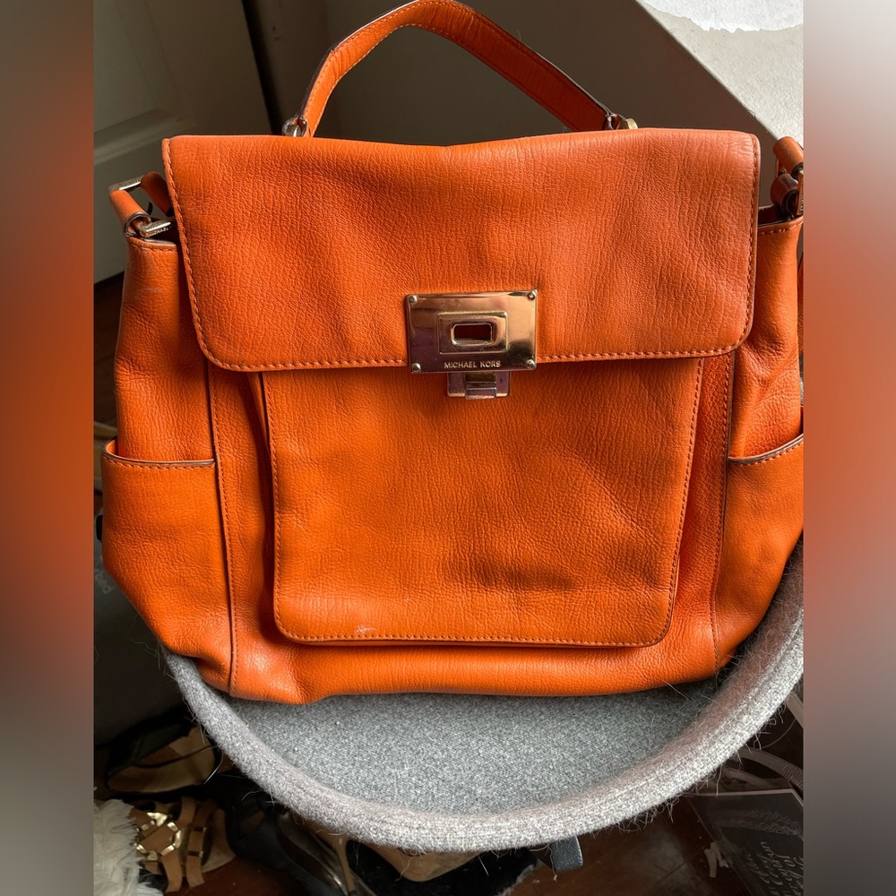 Michael Kors Leather Crossbody Bag